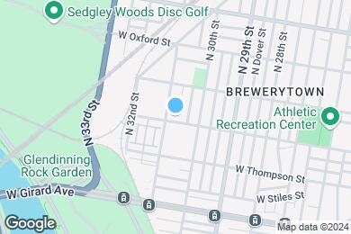 Map image of the property - The Apartments at Brewerytown