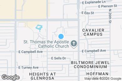 Map image of the property - 2300 E Campbell Ave