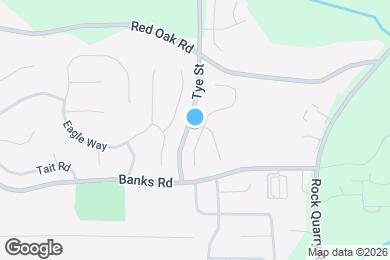 Map image of the property - 155 Brandon Ridge Cir