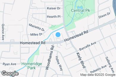 Map image of the property - Casa Santa Clara