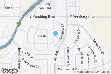 Map image of the property - Pershing Pointe