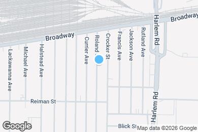 Map image of the property - 195 Roland St