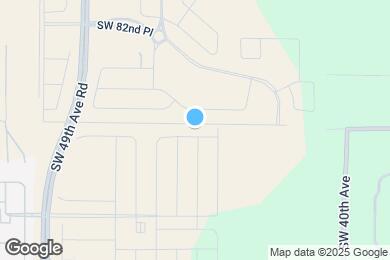 Map image of the property - 4451 SW 85 Ln