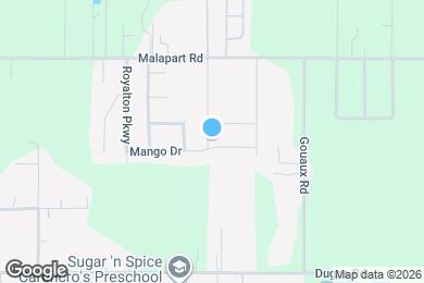 Map image of the property - 401 Mango Dr