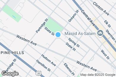 Map image of the property - 198 Ontario St