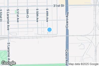 Map image of the property - 3243 S 49th Ave