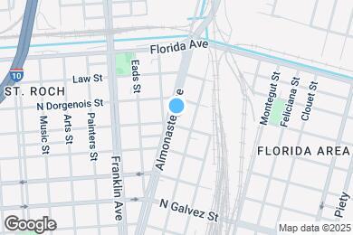 Map image of the property - 2433 Almonaster Ave
