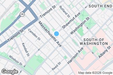 Map image of the property - 612 Massachusetts Ave
