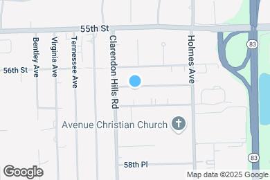 Map image of the property - 749 56th Pl