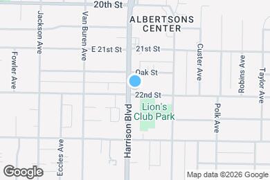 Map image of the property - 1206 E 22nd St