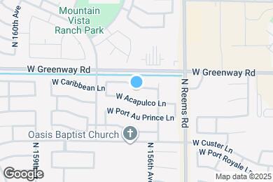 Map image of the property - 15617 W Caribbean Ln
