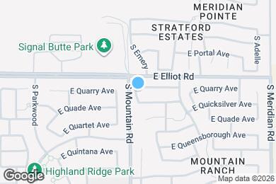 Map image of the property - 11213 E Quarry Ave