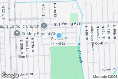 Map image of the property - 4114 Provost St