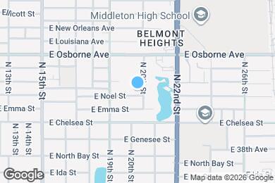 Map image of the property - 1918 E Noel St