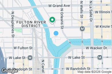 Map image of the property - 348 W Wolf Point Plaza