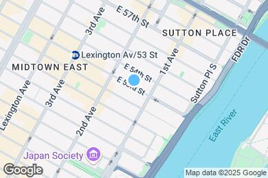 Map image of the property - 350 E 53rd St