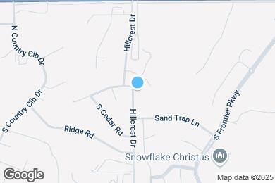 Map image of the property - 57 S Hillcrest Dr
