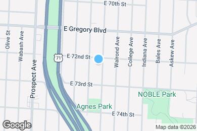 Map image of the property - 7210 Bellefontaine Ave