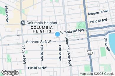Map image of the property - 2914 11th St NW