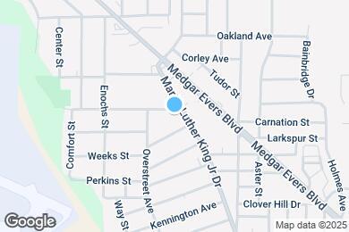 Map image of the property - 1311 Fernwood Dr
