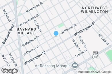 Map image of the property - 2808 N Jefferson St