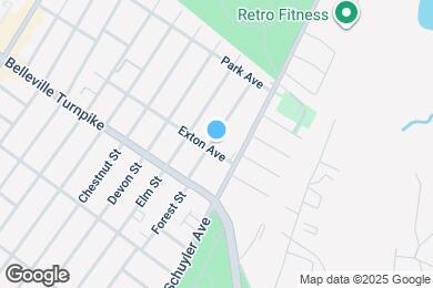 Map image of the property - 102 Exton Ave