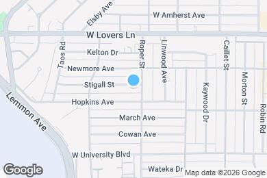 Map image of the property - 4622 Stigall Dr