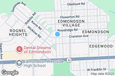 Map image of the property - 721 N Woodington Rd