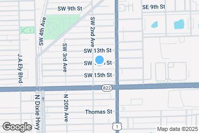 Map image of the property - 49 SW 14th St