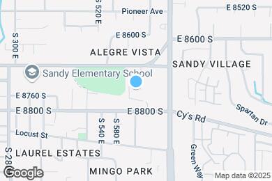 Map image of the property - 8726 S 620 E