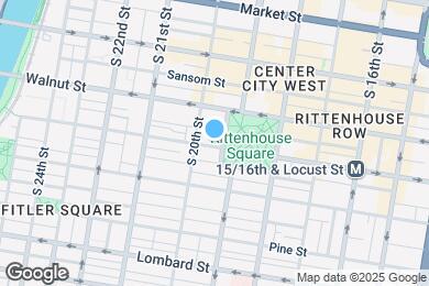 Map image of the property - 220 W Rittenhouse Sq