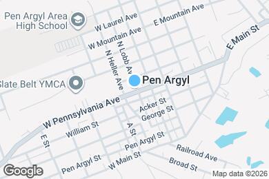 Map image of the property - 201 W Pennsylvania Ave