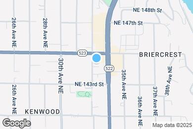 Map image of the property - 14336 32nd Ave NE