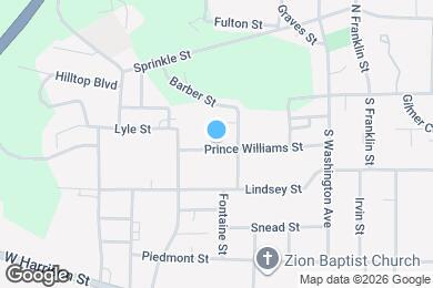 Map image of the property - 710 Prince Williams St