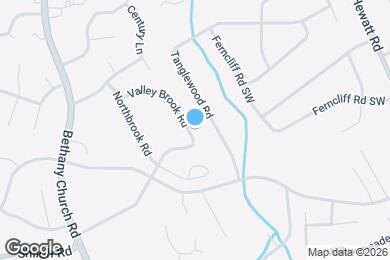 Map image of the property - 3968 Valley Brook Rd