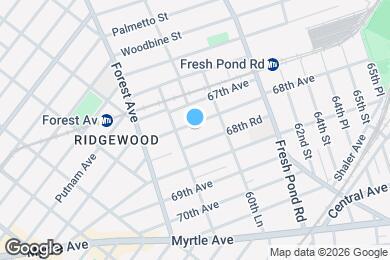 Map image of the property - Room in Shared 4 bed/2 bath home in Ridgewood