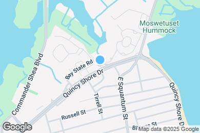 Map image of the property - 246 Quincy Shore Dr