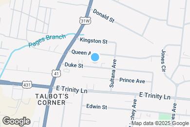 Map image of the property - 209 Duke St