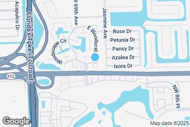 Map image of the property - 4033 SW 68th Way