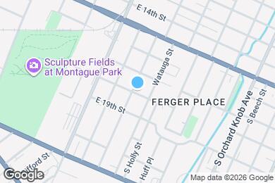 Map image of the property - 1503 E 18th St