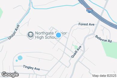 Map image of the property - 700 Ravenswood Ave