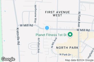 Map image of the property - North Park