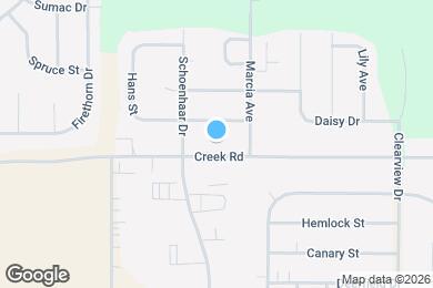 Map image of the property - 1608 Creek Rd