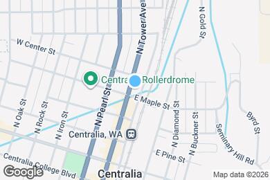 Map image of the property - 408 N Tower Ave