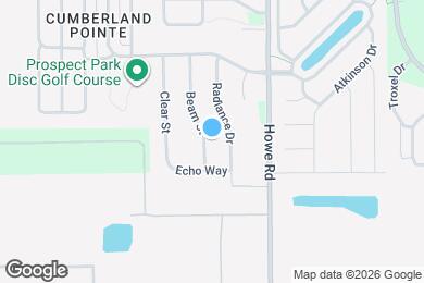 Map image of the property - 15192 Beam St