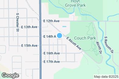 Map image of the property - 1405 S Springfield St