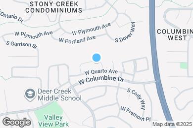 Map image of the property - 8780 W Quarto Cir