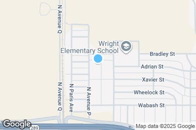 Map image of the property - 2515 N Ave O