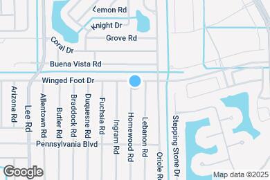Map image of the property - 17365 Homewood Rd