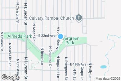 Map image of the property - 2136 Dogwood Ln